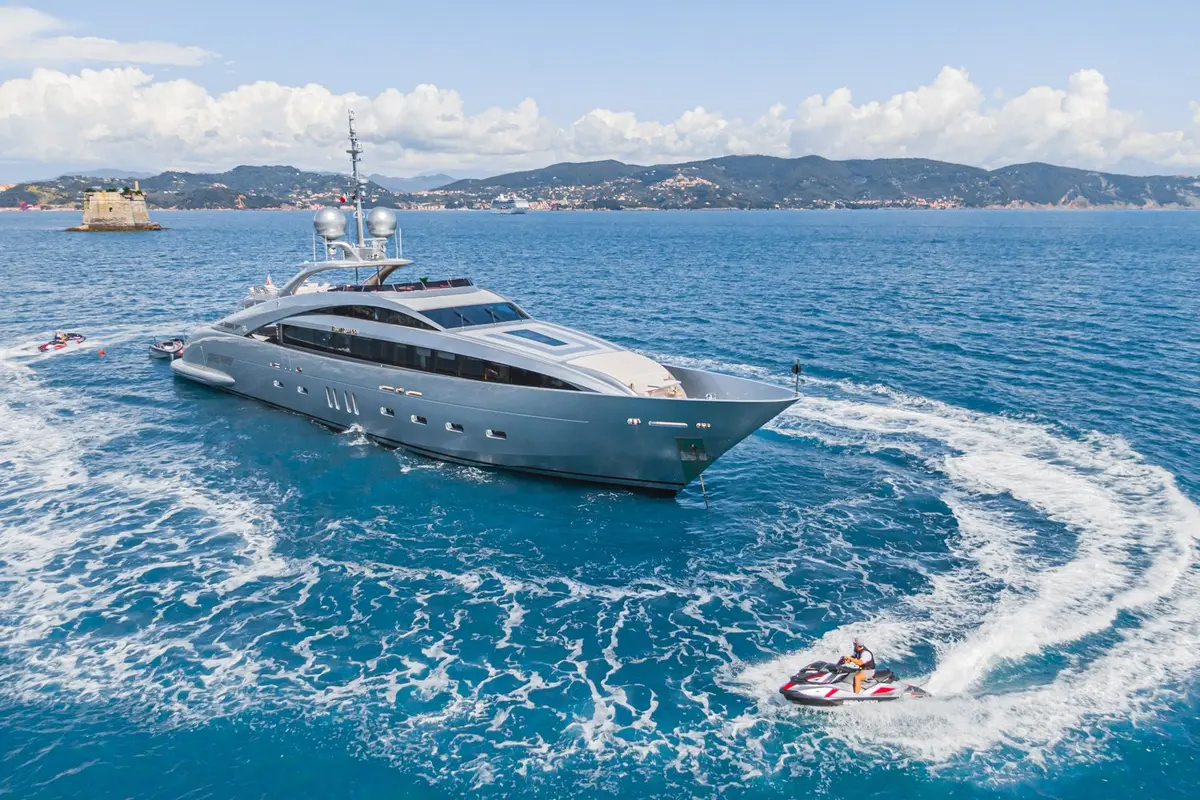 Silver Wind, exterior — Yacht Charter Saint-Tropez, Saint-Tropez. Silver Wind — 44m
