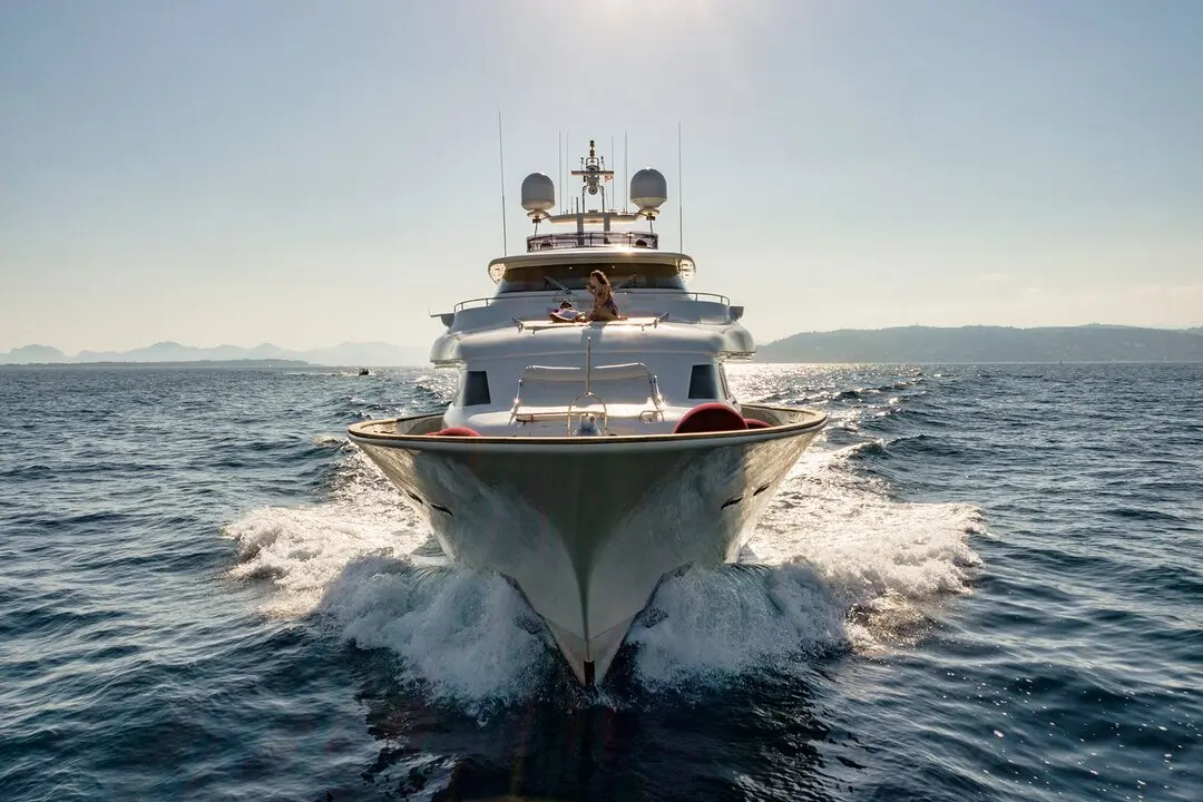 Navetta 33, master cabin — Yacht Charter Saint-Tropez, Saint-Tropez. Navetta 33 — 33m