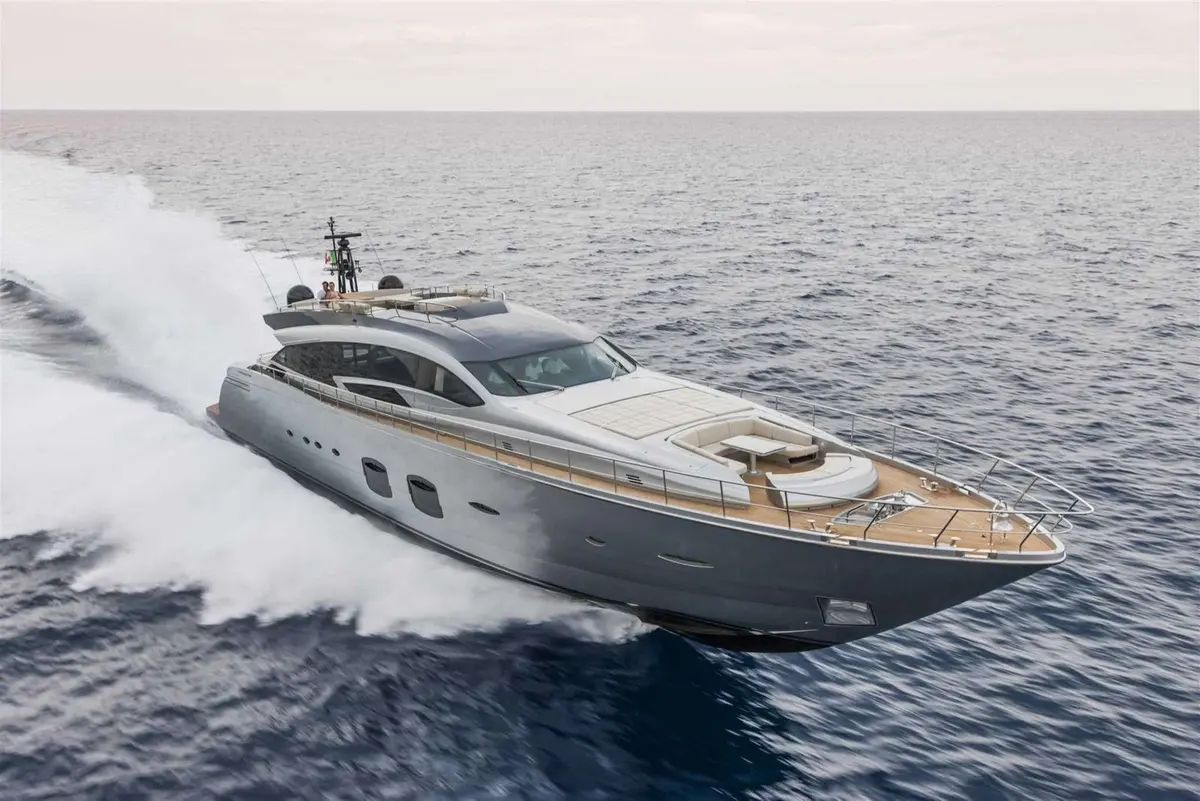 Pershing 108, exterior — Yacht Charter Saint-Tropez, Saint-Tropez. Pershing 108 — 33m
