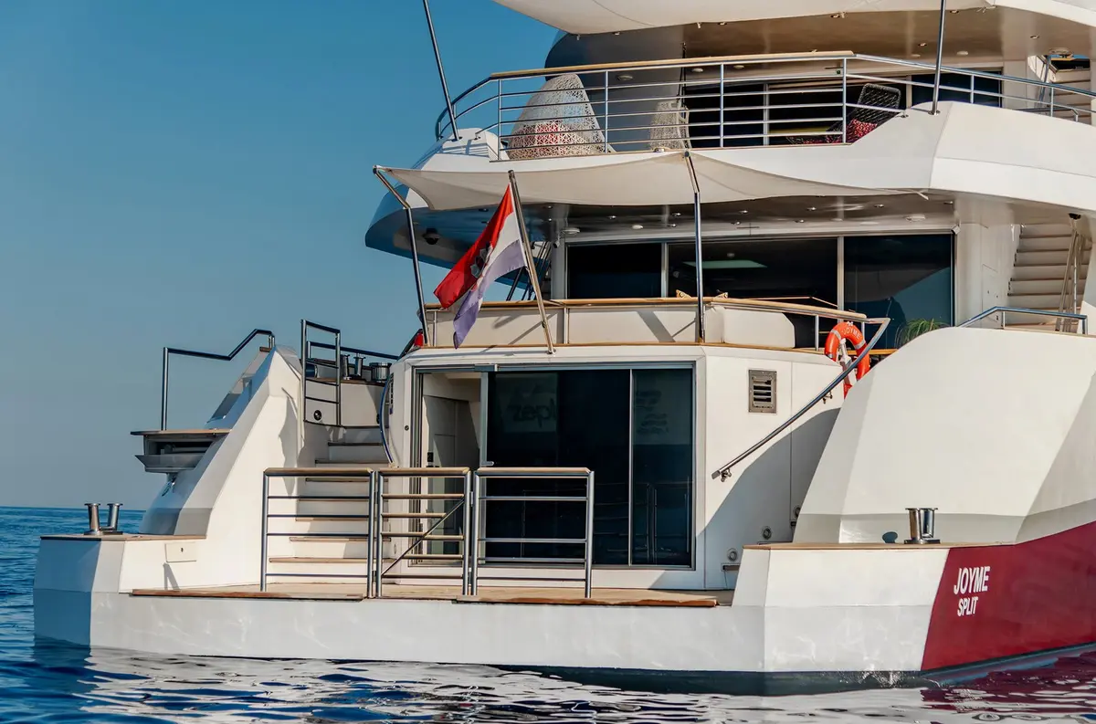 Philip Zepter 50m, aft deck — Yacht Charter Saint-Tropez, Saint-Tropez. Philip Zepter 50m — 50m