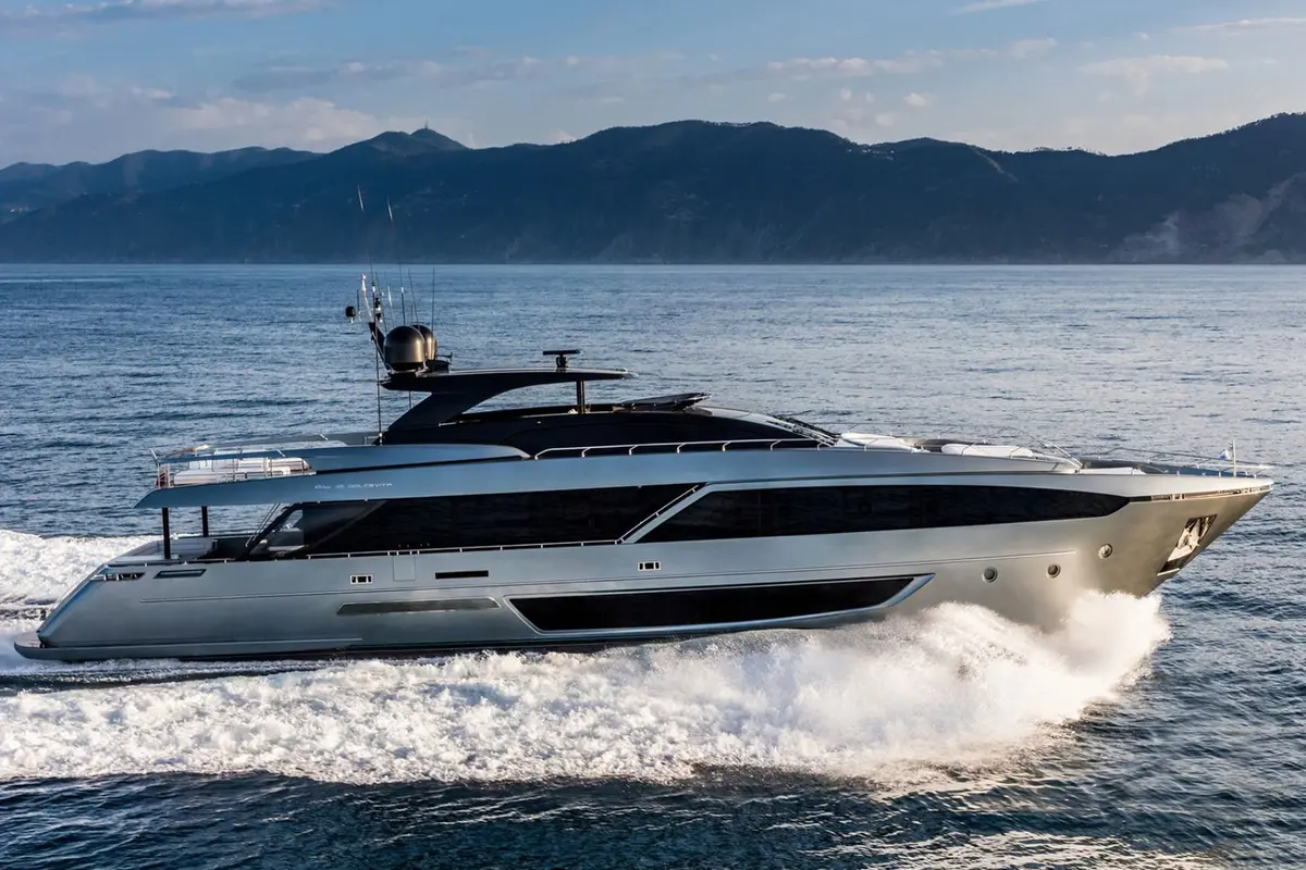 Riva 110, exterior — Yacht Charter Saint-Tropez, Saint-Tropez. Riva 110 — 33m