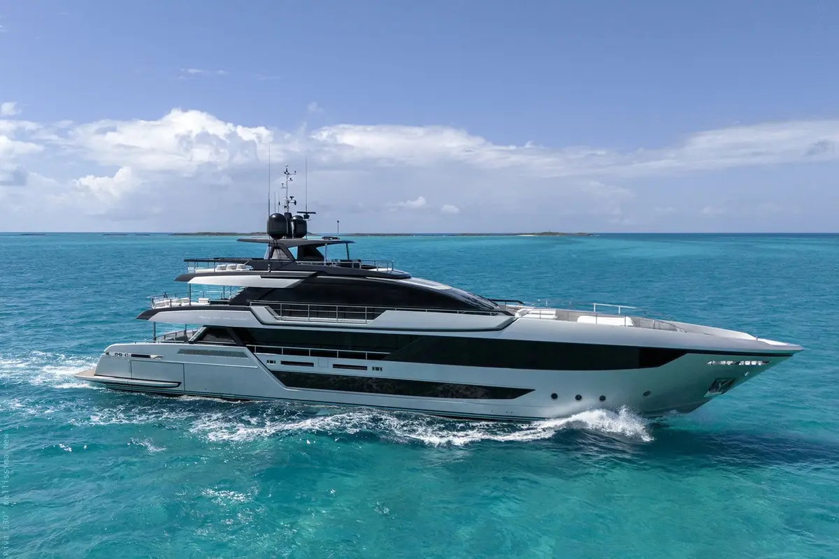Riva 130, exterior — Yacht Charter Saint-Tropez, Saint-Tropez. Riva 130 — 40m