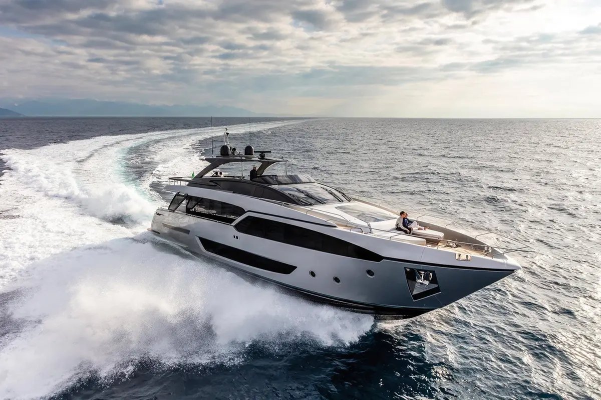 Riva 90, exterior — Yacht Charter Saint-Tropez, Saint-Tropez. Riva 90 — 28.5m