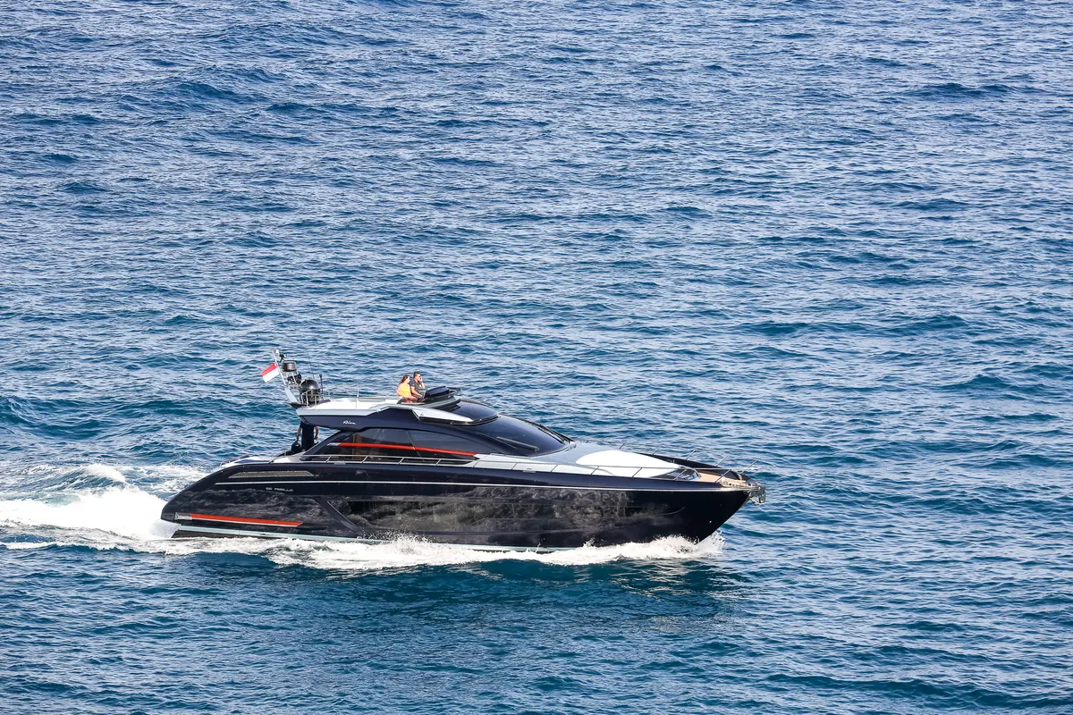 Ribelle 66, aft deck — Yacht Charter Saint-Tropez, Saint-Tropez. Ribelle 66 — 20m