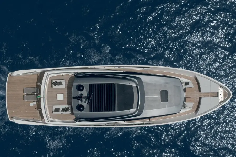 Sanlorenzo 112, main deck — Yacht Charter Saint-Tropez, Saint-Tropez. Sanlorenzo 112 — 34m