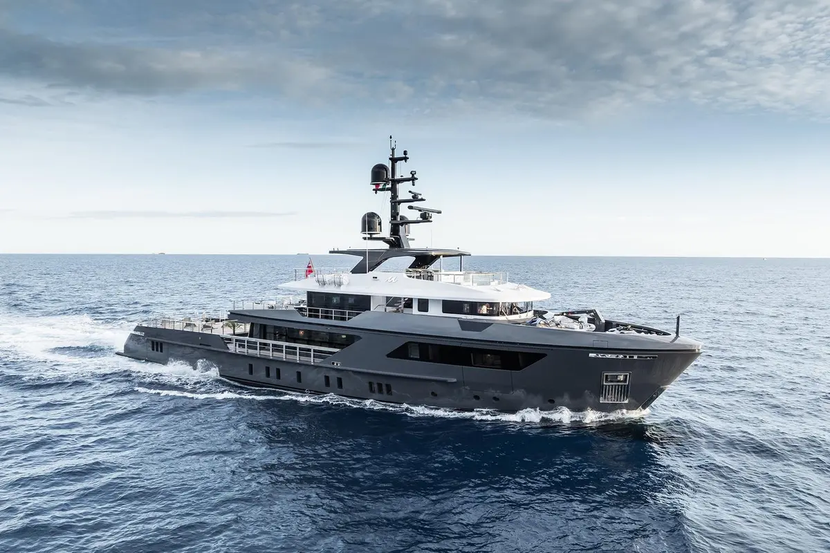 M, exterior — Yacht Charter Saint-Tropez, Saint-Tropez. M — 47m