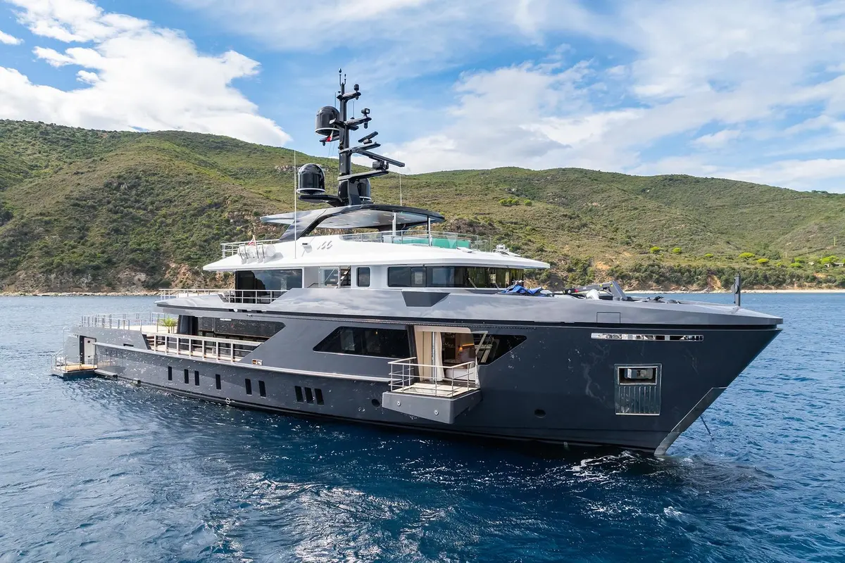 M, main deck — Yacht Charter Saint-Tropez, Saint-Tropez. M — 47m