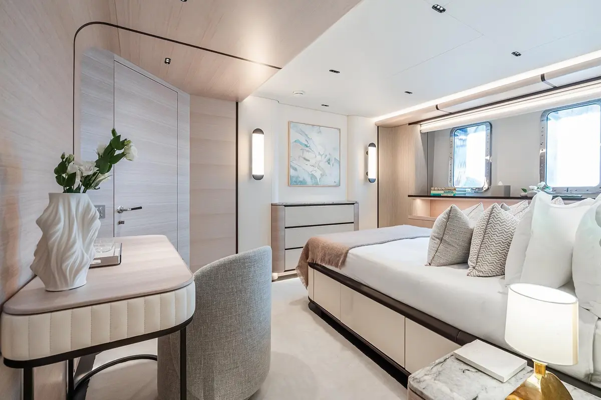 M, salon — Yacht Charter Saint-Tropez, Saint-Tropez. M — 47m