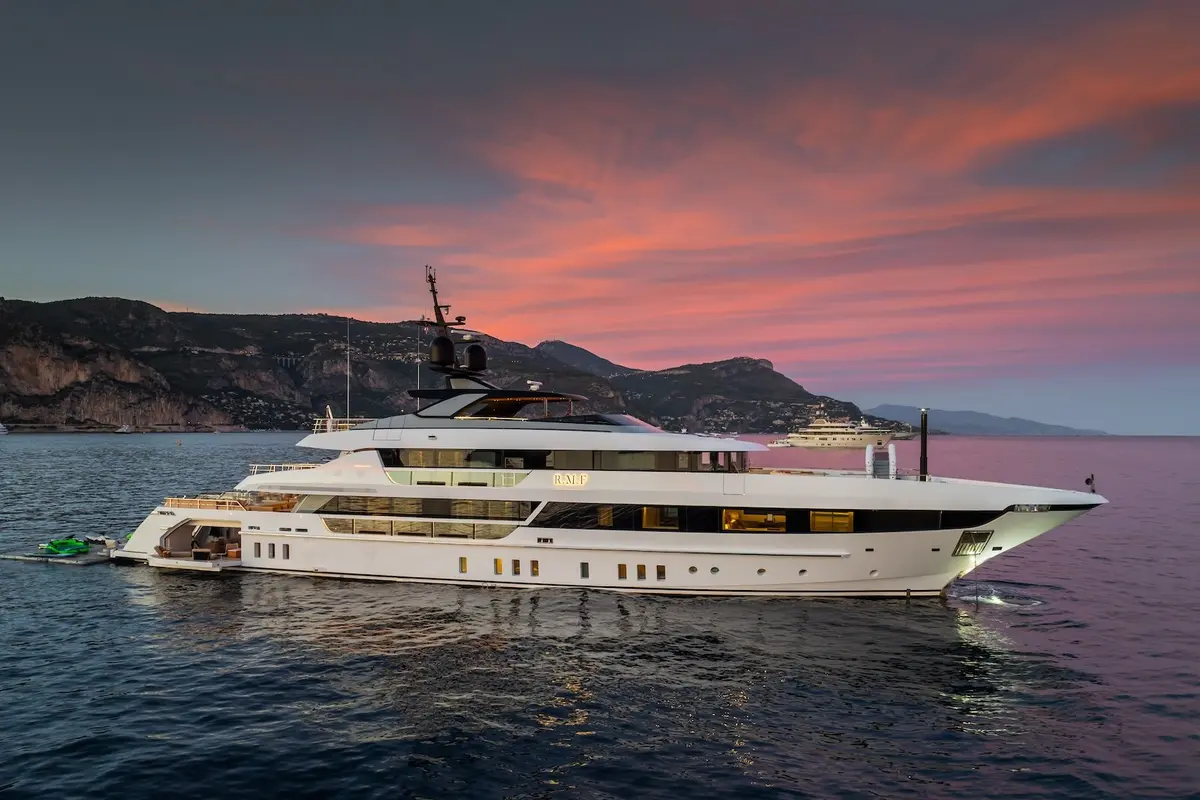 RMF, exterior — Yacht Charter Saint-Tropez, Saint-Tropez. RMF — 52m